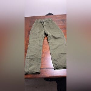 Zara women’s  hunter green  jeans